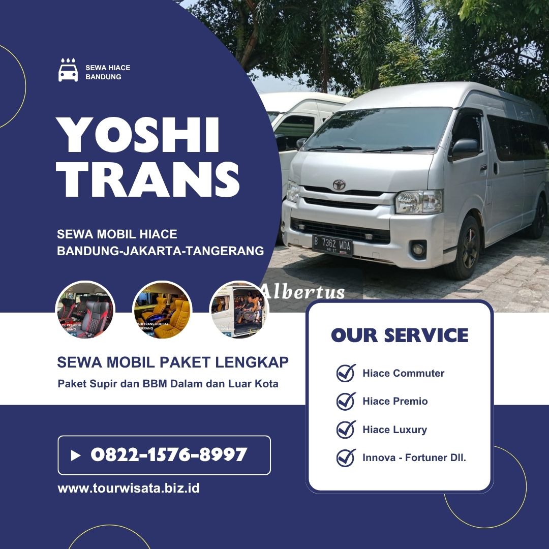 Sewa Hiace Premio Premium Car Rental Bandung