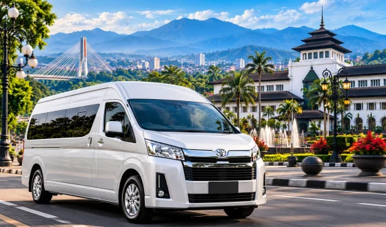 Sewa Hiace Bandung wisata